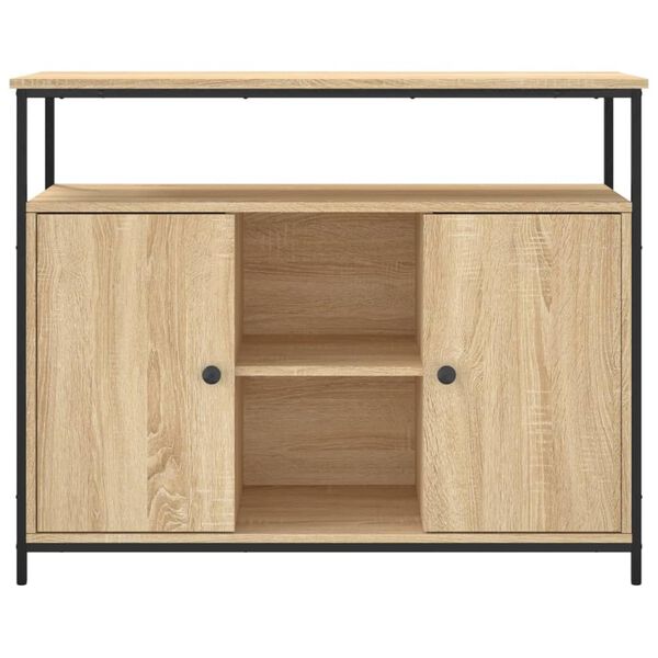 vidaXL Ντουλάπι Sonoma δρυς 100x35x80 εκ. Επεξεργασμένο Ξύλο