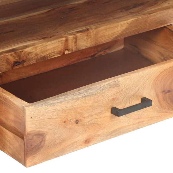vidaXL Έπιπλο Τηλεόρασης 120x35x45 εκ Μασίφ Ξύλο με Φινίρισμα Sheesham