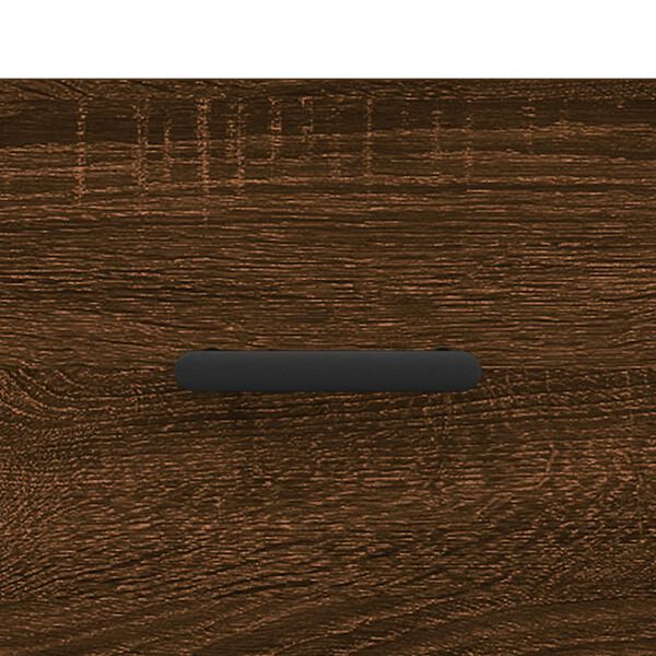 vidaXL Τραπεζάκια Σαλονιού 2 τεμ Brown Oak 50x50x40 εκ Επεξ. Ξύλο