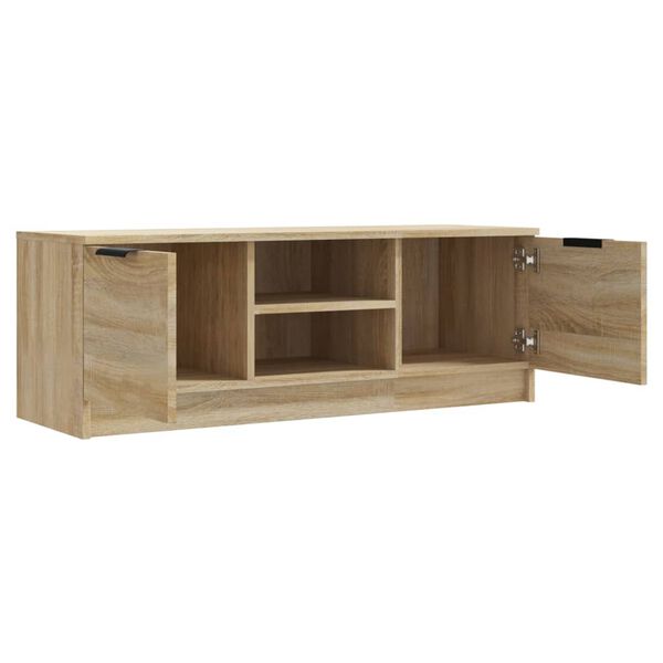 vidaXL Έπιπλο Τηλεόρασης Sonoma Δρυς 102x35x36,5εκ. Επεξεργασμένο Ξύλο