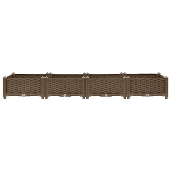 vidaXL Ζαρντινιέρα 160 x 40 x 23 εκ. από Πολυπροπυλένιο