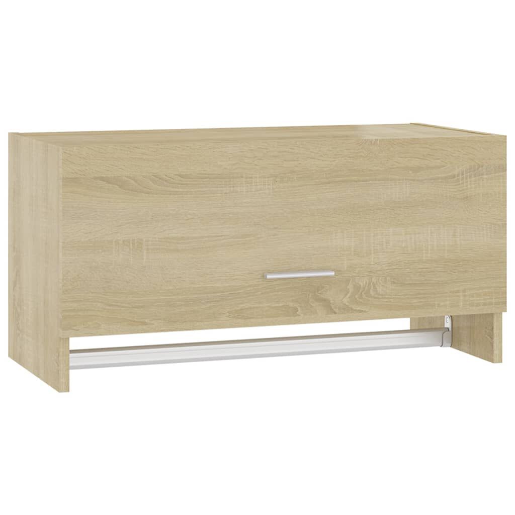 vidaXL Ντουλάπα Sonoma Δρυς 70 x 32,5 x 35 εκ. από Επεξ. Ξύλο