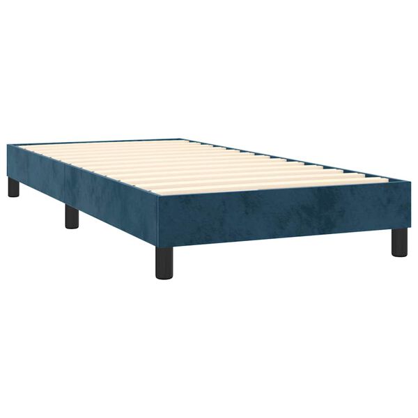 vidaXL &Kappa;&rho;&epsilon;&beta;ά&tau;&iota; Boxspring &mu;&epsilon; &Sigma;&tau;&rho;ώ&mu;&alpha; &Sigma;&kappa;&omicron;ύ&rho;&omicron; &Mu;&pi;&lambda;&epsilon; 80 x 200 &epsilon;&kappa;. &Beta;&epsilon;&lambda;&omicron;ύ&delta;&iota;&nu;&omicron;