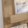 vidaXL &Rho;ά&phi;&iota; &Pi;&epsilon;&rho;&iota;&omicron;&delta;&iota;&kappa;ώ&nu; Artisan Oak 51 x 11 x 102 &epsilon;&kappa; &Epsilon;&pi;&epsilon;&xi;&epsilon;&rho;&gamma;&alpha;&sigma;&mu;έ&nu;&omicron; &xi;ύ&lambda;&omicron;
