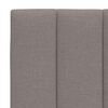 vidaXL Σκελετός Κρεβατιού Χωρίς Στρώμα Taupe 80x200 εκ. Υφασμάτινο