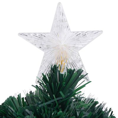vidaXL Χριστουγεν. Δέντρο Προφωτισμένο με Βάση / Οπτικές Ίνες 64 εκ.