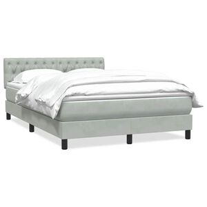 vidaXL &Kappa;&rho;&epsilon;&beta;ά&tau;&iota; Boxspring &mu;&epsilon; &Sigma;&tau;&rho;ώ&mu;&alpha; &Alpha;&nu;&omicron;&iota;&chi;&tau;ό &Gamma;&kappa;&rho;&iota; 160x210 &epsilon;&kappa;. &Beta;&epsilon;&lambda;&omicron;ύ&delta;&iota;&nu;&omicron;