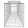 vidaXL Συρματοκιβώτια Τοξωτά 7 τεμ. 400x50x60/80 εκ. Γαλβαν. Ατσάλι