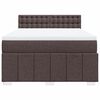 vidaXL &Kappa;&rho;&epsilon;&beta;ά&tau;&iota; Boxspring &mu;&epsilon; &Sigma;&tau;&rho;ώ&mu;&alpha; &Sigma;&kappa;&omicron;ύ&rho;&omicron; &Kappa;&alpha;&phi;έ 140x200 &epsilon;&kappa; &Upsilon;&phi;&alpha;&sigma;&mu;ά&tau;&iota;&nu;&omicron;