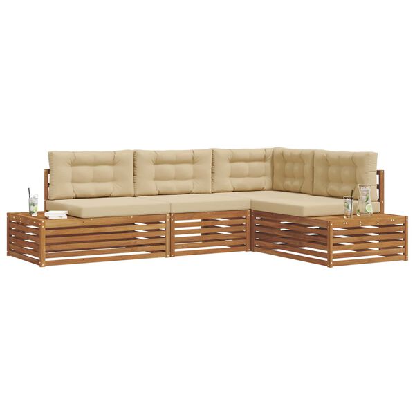 vidaXL &Sigma;&epsilon;&iota;&rho;ά &Kappa;&alpha;&nu;&alpha;&pi;έ &Epsilon;&xi;&omega;&tau;&epsilon;&rho;&iota;&kappa;&omicron;ύ &mu;&epsilon; &mu;&alpha;&xi;&iota;&lambda;ά&rho;&iota; 4 &Tau;&epsilon;&mu;ά&chi;&iota;&omicron; &Phi;&upsilon;&sigma;&iota;&kappa;ό &kappa;&alpha;&iota; &Mu;&pi;&epsilon;&zeta;