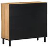vidaXL Sideboard &kappa;&alpha;&phi;έ 80x33x75 cm &mu;&alpha;&sigma;ί&phi; &xi;ύ&lambda;&omicron; Mango