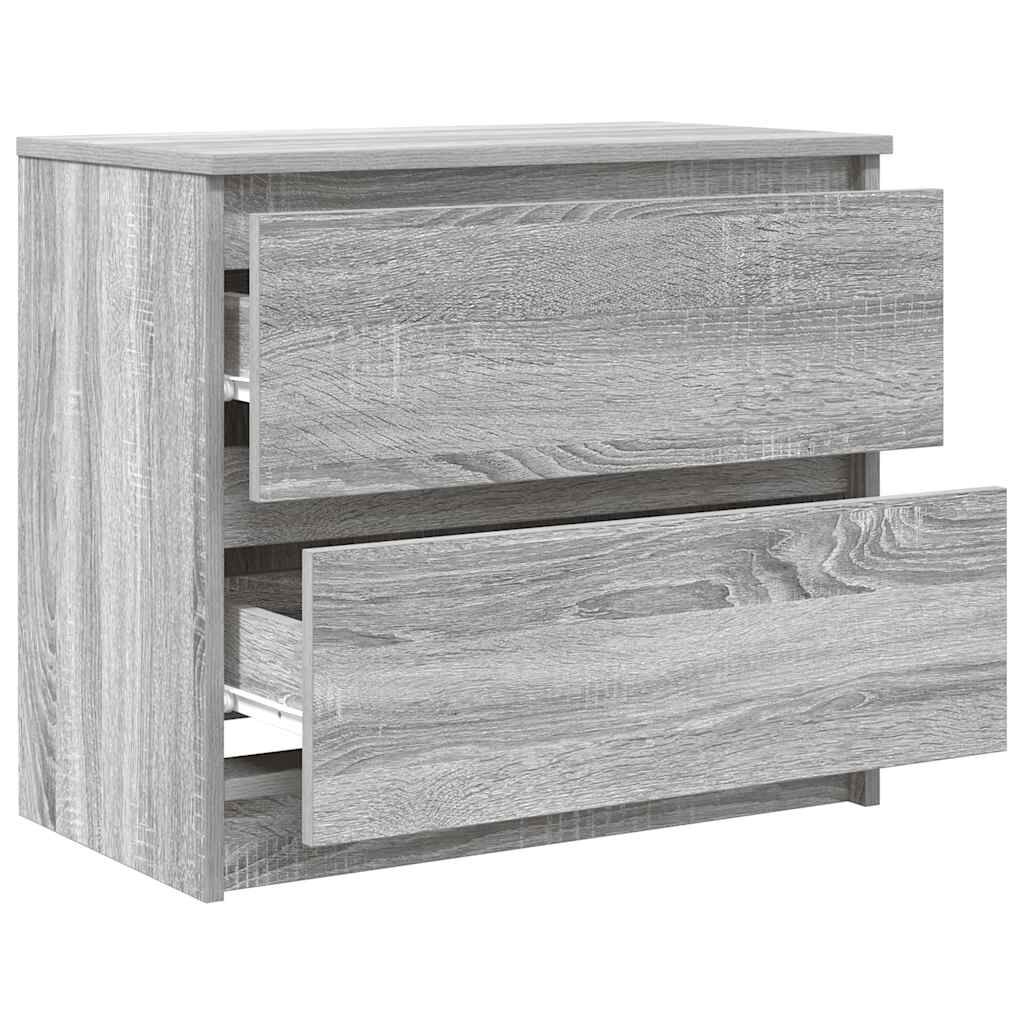vidaXL Έπιπλο Τηλεόρασης Γκρι Sonoma 60x35x54 εκ. από Επεξεργ. Ξύλο