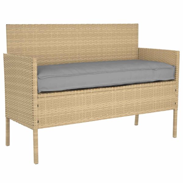 vidaXL Σετ Μαξιλαριών Πάγου 2 pcs Γκρι 100 x 40 x 8 εκ Ύφασμα Oxford