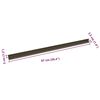 vidaXL Προστατευτικά ακμών σκάλας 10 pcs Μπρονζέ 67 cm Αλουμίνιο