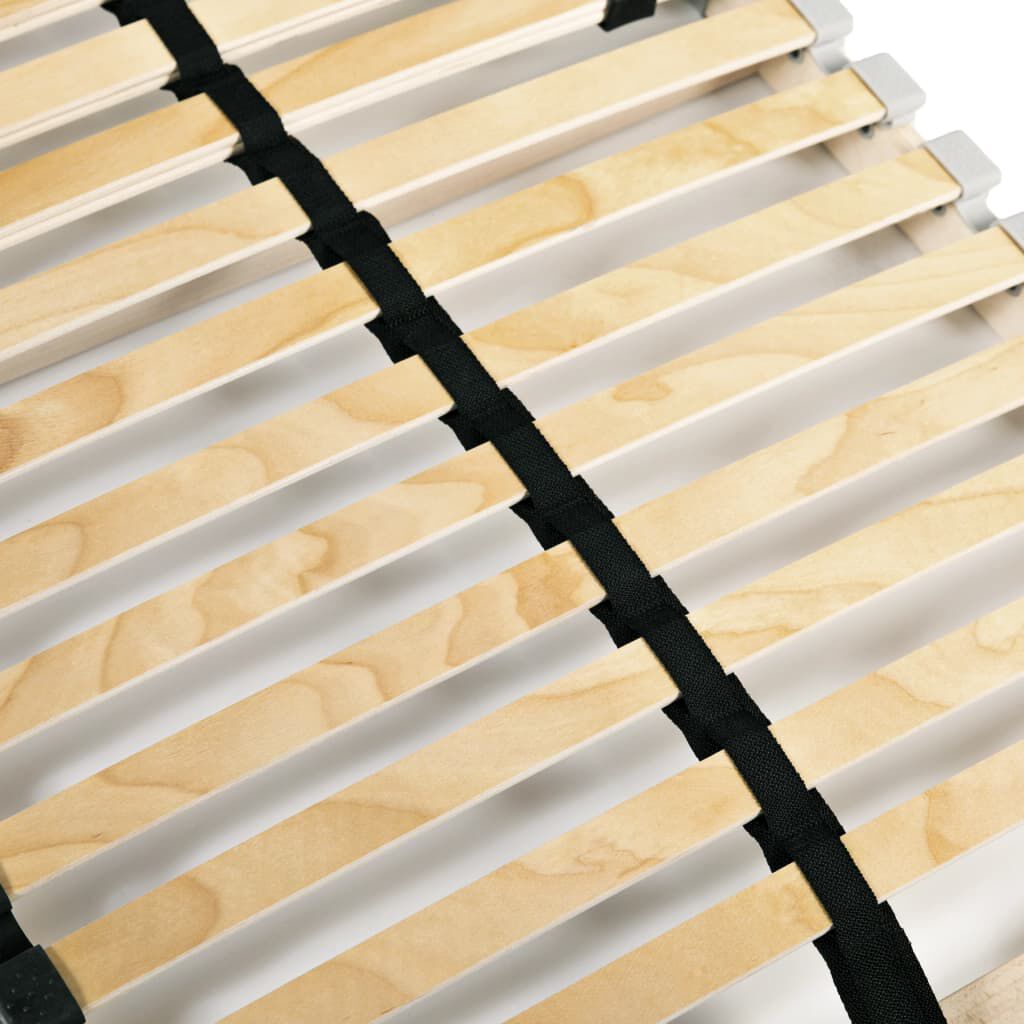 vidaXL Τελάρο Κρεβατιού με 28 Σανίδες & 7 Ζώνες 70 x 200 εκ.