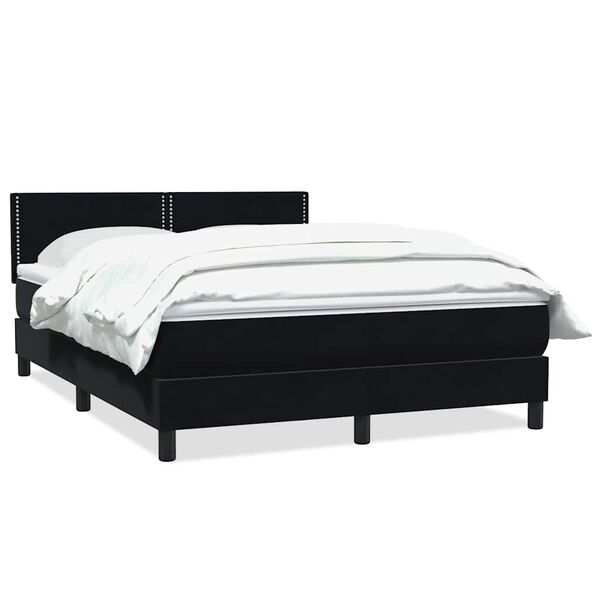 vidaXL &Kappa;&rho;&epsilon;&beta;ά&tau;&iota; Boxspring &mu;&epsilon; &Sigma;&tau;&rho;ώ&mu;&alpha; &Mu;&alpha;ύ&rho;&omicron; 1140x210 &epsilon;&kappa;. &Beta;&epsilon;&lambda;&omicron;ύ&delta;&iota;&nu;&omicron;