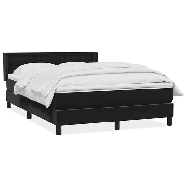 vidaXL &Kappa;&rho;&epsilon;&beta;ά&tau;&iota; Boxspring &mu;&epsilon; &Sigma;&tau;&rho;ώ&mu;&alpha; &Mu;&alpha;ύ&rho;&omicron; 160x210 &epsilon;&kappa;. &Beta;&epsilon;&lambda;&omicron;ύ&delta;&iota;&nu;&omicron;