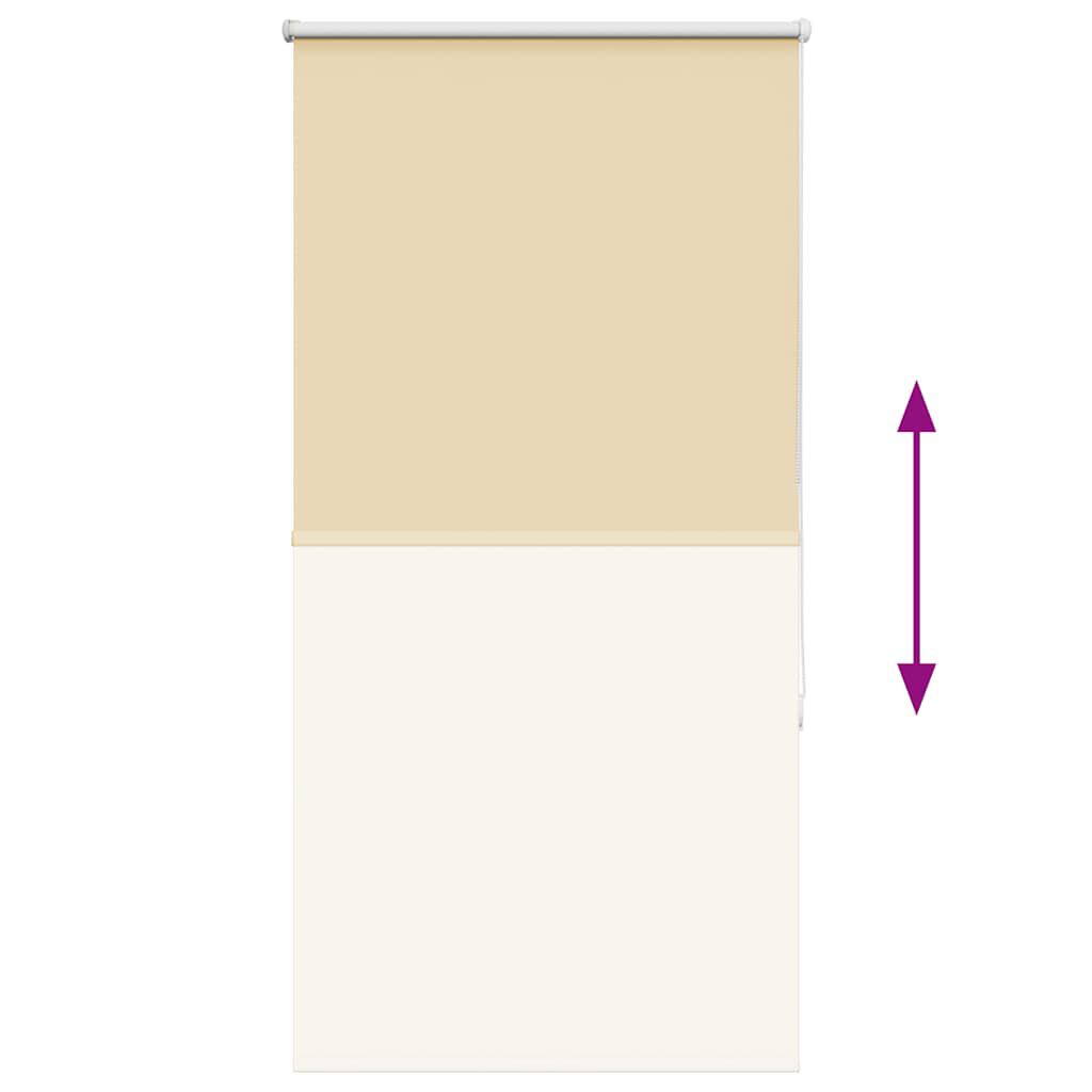 vidaXL Ρολέρ Μπλακάουτ Μπεζ 85x150 cm Πλάτος υφάσματος 80,7 cm