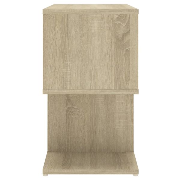 vidaXL Κομοδίνο Sonoma Δρυς 50 x 30 x 51,5 εκ. από Επεξ. Ξύλο