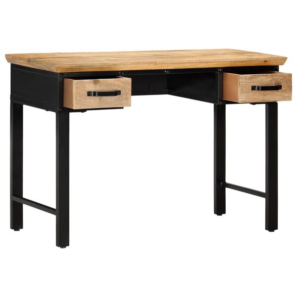 vidaXL Γραφείο 110 x 50 x 76 εκ. από Μασίφ Ξύλο Μάνγκο