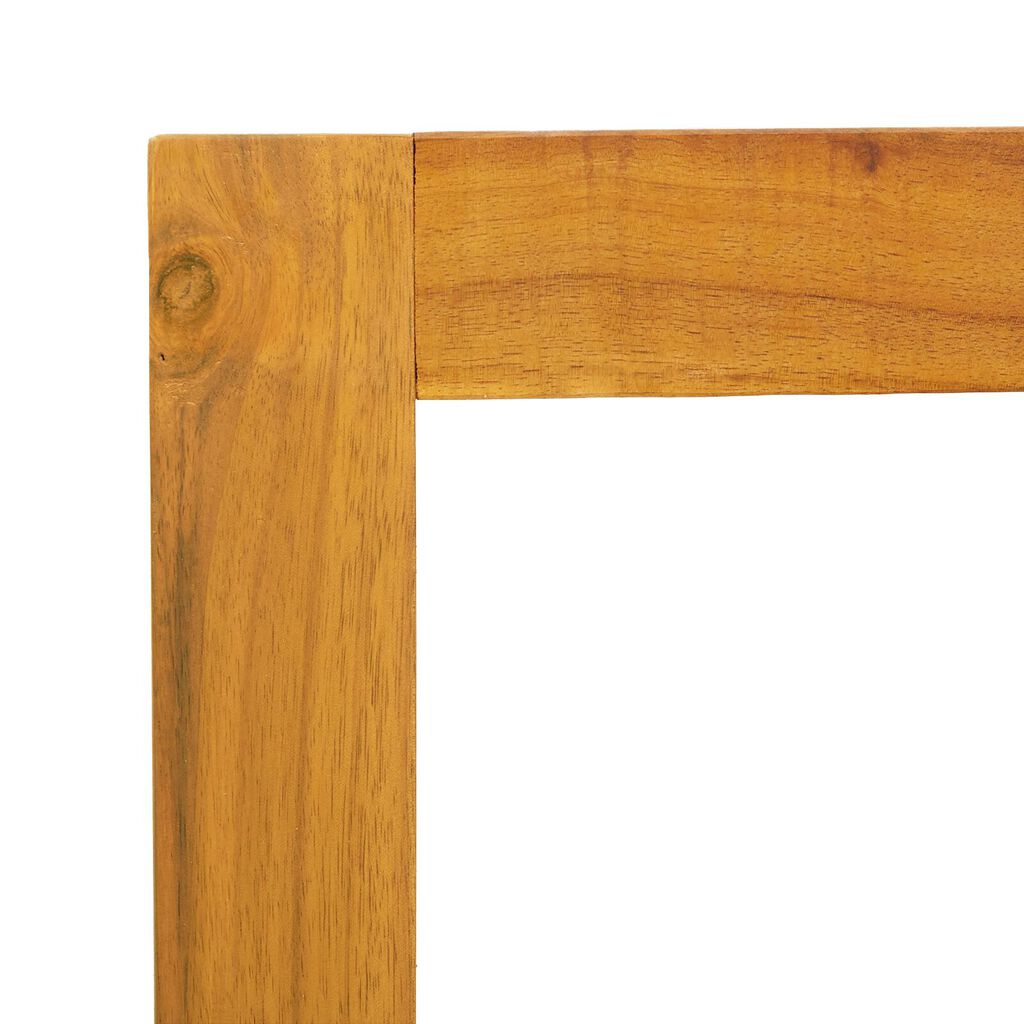 vidaXL Τραπέζι Κήπου 43x36x40 εκ. Μασίφ Ξύλο Teak