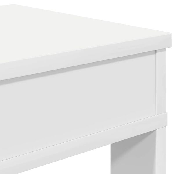 vidaXL Παπουτσοθήκη Λευκή 60x30x98 εκ. από Επεξεργασμένο Ξύλο
