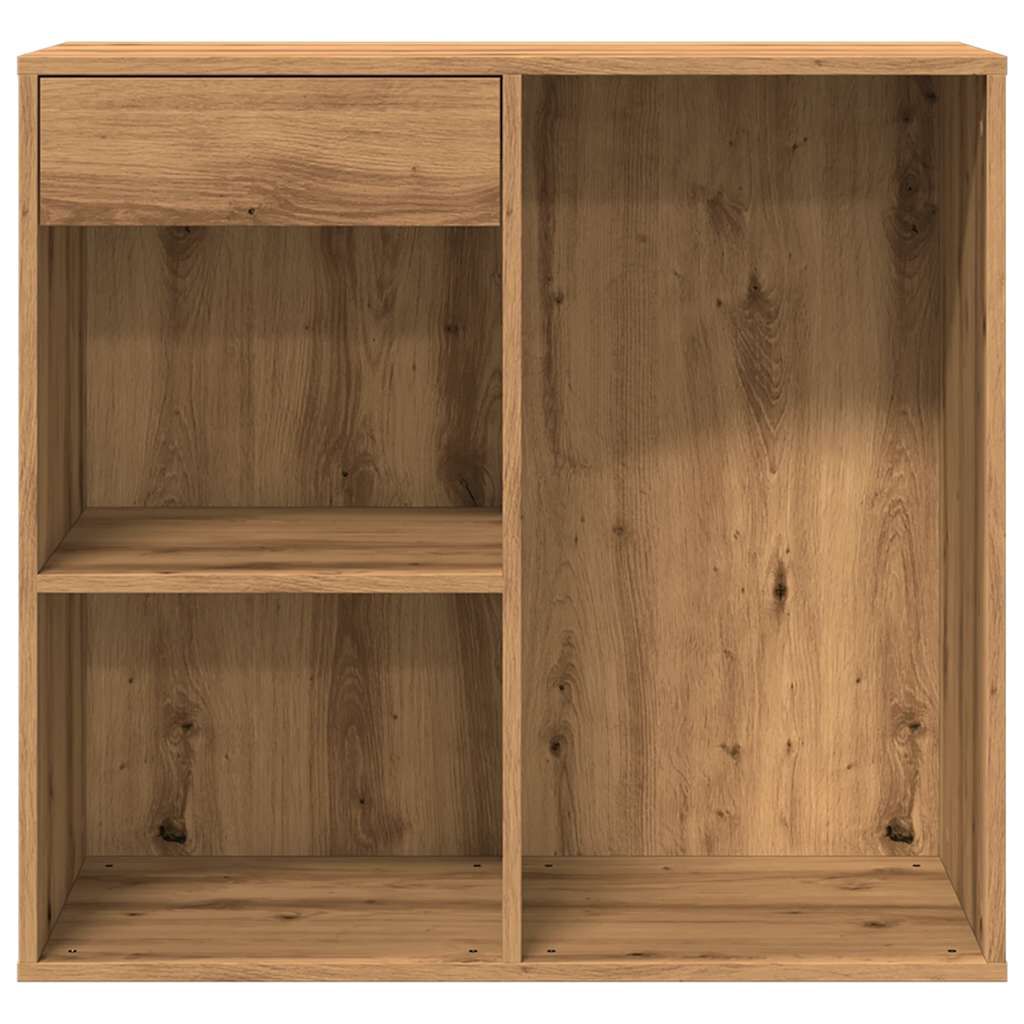 vidaXL Ντουλάπι καλλυντικών Artisan Oak 80x40x75cm Κατασκευασμένο ξύλο