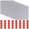 vidaXL &Kappa;&alpha;&theta;&rho;έ&phi;&tau;&epsilon;&sigmaf; 8 &tau;&mu;&chi;. &Alpha;&sigma;&eta;&mu;ί 20,5 x 20,5 x 0,4 &epsilon;&kappa;.