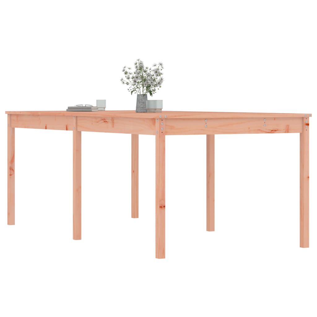 vidaXL Τραπέζι κήπου 203,5x100x76 cm Douglas από μασίφ ξύλο