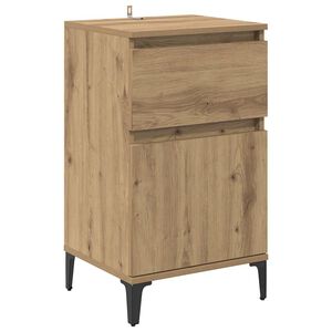 vidaXL &Kappa;&omicron;&mu;&omicron;&delta;ί&nu;&omicron; Artisan Oak 40 x 35 x 70 &epsilon;&kappa;. &Epsilon;&pi;&epsilon;&xi;&epsilon;&rho;&gamma;&alpha;&sigma;&mu;έ&nu;&omicron; &Xi;ύ&lambda;&omicron;