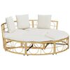 vidaXL &Epsilon;&xi;&omega;&tau;&epsilon;&rho;&iota;&kappa;ή Lounge &kappa;&rho;&epsilon;&beta;ά&tau;&iota; &chi;&omega;&rho;ί&sigmaf; &theta;ό&lambda;&omicron; Poly Rattan