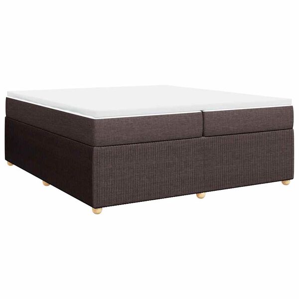 vidaXL &Kappa;&rho;&epsilon;&beta;ά&tau;&iota; Boxspring &mu;&epsilon; &Sigma;&tau;&rho;ώ&mu;&alpha; &Sigma;&kappa;&omicron;ύ&rho;&omicron; &Kappa;&alpha;&phi;έ 200x200 &epsilon;&kappa;. &Upsilon;&phi;&alpha;&sigma;&mu;ά&tau;&iota;&nu;&omicron;
