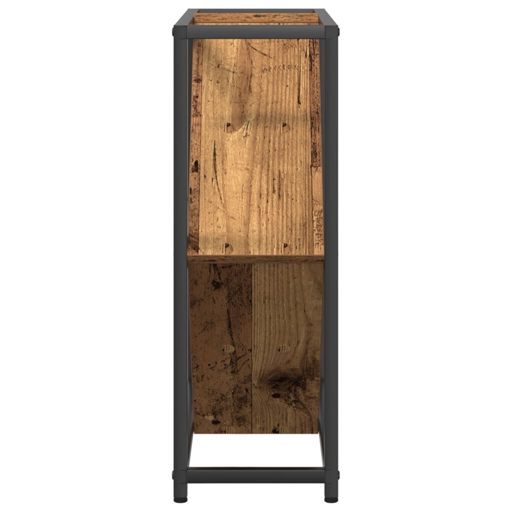 vidaXL Ράφι κρασιών από παλιό ξύλο 51x18x52,5 εκ. Κατασκευασμένο από υλικό ξύλου