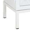 vidaXL Έπιπλο Τηλεόρασης Λευκό 115 x 30 x 46 εκ. από Μασίφ Ξύλο Μάνγκο