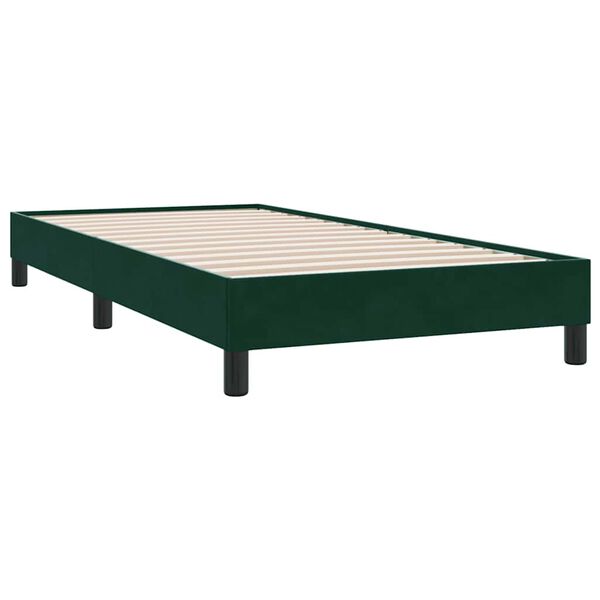 vidaXL Box Spring &Kappa;&rho;&epsilon;&beta;ά&tau;&iota; &chi;&omega;&rho;ί&sigmaf; &sigma;&tau;&rho;ώ&mu;&alpha; &Sigma;&kappa;&omicron;ύ&rho;&omicron; &pi;&rho;ά&sigma;&iota;&nu;&omicron; &Beta;&epsilon;&lambda;&omicron;ύ&delta;&iota;&nu;&omicron;