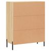 vidaXL Ντουλάπι Sonoma Δρυς 69,5 x 34 x 90 εκ. από Επεξεργασμένο Ξύλο