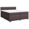 vidaXL &Kappa;&rho;&epsilon;&beta;ά&tau;&iota; Boxspring &mu;&epsilon; &Sigma;&tau;&rho;ώ&mu;&alpha; &Sigma;&kappa;&omicron;ύ&rho;&omicron; &Kappa;&alpha;&phi;έ 200x200 &epsilon;&kappa;. &Upsilon;&phi;&alpha;&sigma;&mu;ά&tau;&iota;&nu;&omicron;