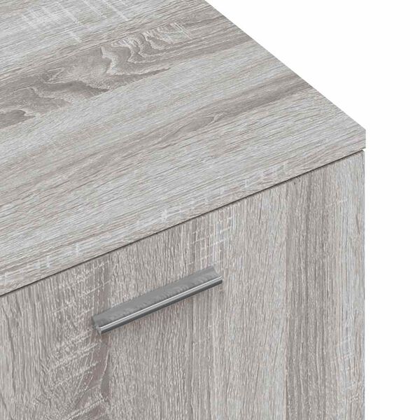 vidaXL Έπιπλο Τηλεόρασης Γκρι Sonoma 120 x 34 x 37 εκ. από Επεξ. Ξύλο
