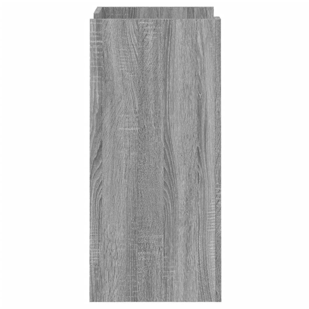 vidaXL Ραφιέρα Γκρι Sonoma 45x35x75 εκ. από Επεξεργασμένο Ξύλο