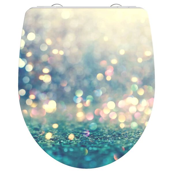 SCHÜTTE Κάθισμα Λεκάνης MAGIC LIGHT Γυαλιστ. + Soft-Close Duroplast