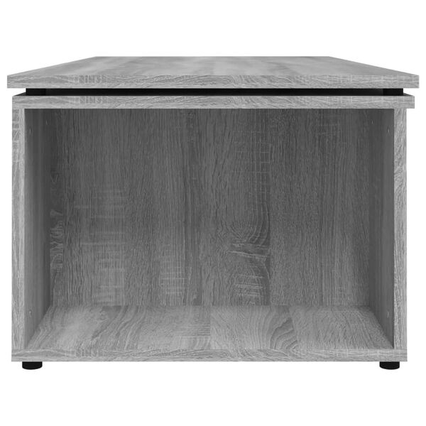 vidaXL Τραπεζάκι Σαλονιού Γκρι Sonoma 150x50x35 εκ. Επεξεργασμένο Ξύλο