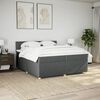 vidaXL &Kappa;&rho;&epsilon;&beta;ά&tau;&iota; Boxspring &mu;&epsilon; &Sigma;&tau;&rho;ώ&mu;&alpha; &Sigma;&kappa;&omicron;ύ&rho;&omicron; &Gamma;&kappa;&rho;&iota; 200x200 &epsilon;&kappa;. &Upsilon;&phi;&alpha;&sigma;&mu;ά&tau;&iota;&nu;&omicron;