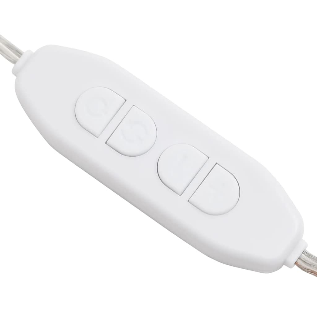 vidaXL Καθρέφτης Τοίχου Ορθογώνιος με Φωτισμό LED Γυάλ. Χωρίς Πλαίσιο