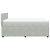 vidaXL &Kappa;&rho;&epsilon;&beta;ά&tau;&iota; Boxspring &mu;&epsilon; &Sigma;&tau;&rho;ώ&mu;&alpha; &Alpha;&nu;&omicron;&iota;&chi;&tau;ό &Gamma;&kappa;&rho;&iota; 140x190 &epsilon;&kappa;. &Beta;&epsilon;&lambda;&omicron;ύ&delta;&iota;&nu;&omicron;