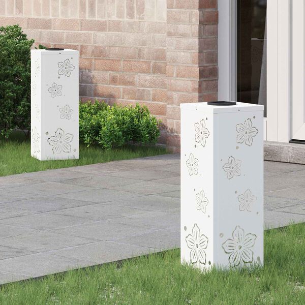 vidaXL &Eta;&lambda;&iota;&alpha;&kappa;ό LED &Phi;&omega;&sigmaf; &Delta;&rho;ό&mu;&omicron;&upsilon; 2 pcs &Lambda;&epsilon;&upsilon;&kappa;ό &Kappa;&rho;ύ&omicron; &Rho;&omicron;&lambda;&alpha;&rho;&iota;&sigma;&mu;έ&nu;&omicron; &Chi;ά&lambda;&upsilon;&beta;&alpha;