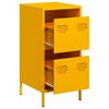 vidaXL Ντουλάπι Μουσταρδί 35x39x73,5 εκ. από Χάλυβα Ψυχρής Έλασης