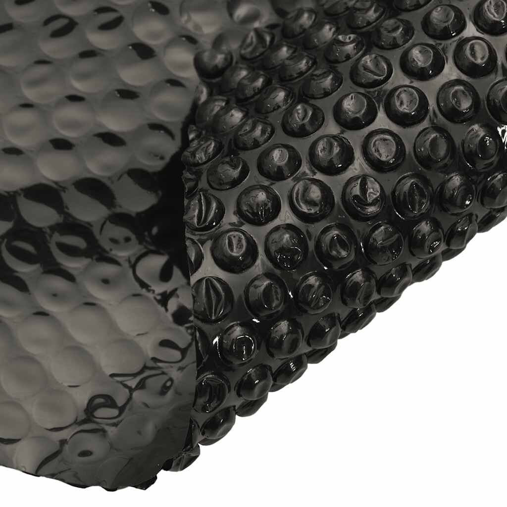 vidaXL Κάλυμμα Πισίνας Μαύρο 450 x 220 εκ. από Πολυαιθυλένιο