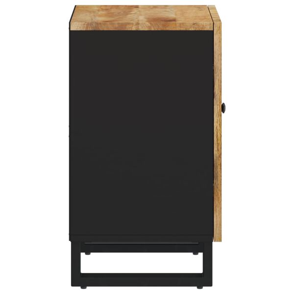 vidaXL Ντουλάπι Μπάνιου 38 x 33 x 58 εκ. από Μασίφ Ξύλο Μάνγκο