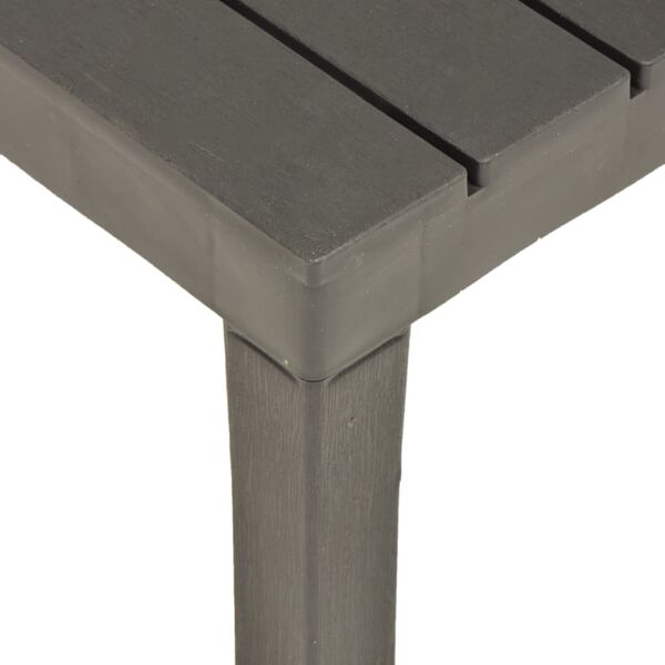 vidaXL &Tau;&rho;&alpha;&pi;έ&zeta;&iota; &Kappa;ή&pi;&omicron;&upsilon; &Alpha;&nu;&theta;&rho;&alpha;&kappa;ί 78 x 78 x 31 &epsilon;&kappa;. &Pi;&lambda;&alpha;&sigma;&tau;&iota;&kappa;ό