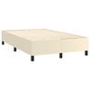 vidaXL &Kappa;&rho;&epsilon;&beta;ά&tau;&iota; Boxspring &mu;&epsilon; &Sigma;&tau;&rho;ώ&mu;&alpha; &Kappa;&rho;&epsilon;&mu; 120x200&epsilon;&kappa;. &alpha;&pi;ό &Sigma;&upsilon;&nu;&theta;&epsilon;&tau;&iota;&kappa;ό &Delta;έ&rho;&mu;&alpha;